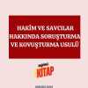 DOS Dijital Yayıncılık.. Dijital Kitap...Dijital Kitapevi.. Dijital Hukuk Yayınları. Okuma alışkanlıklarınız değişecek... Güncel Kal. Ormanları Koru.. Şu anda görüntülediğiniz ürün, Hakim Ve Savcılar Hakkında Soruşturma Ve Kovuşturma Usulü adlı telifli bir eserdir. Yazarı Yargıtay Cumhuriyet Savcısı Hüsnü ALDEMİR'dir.